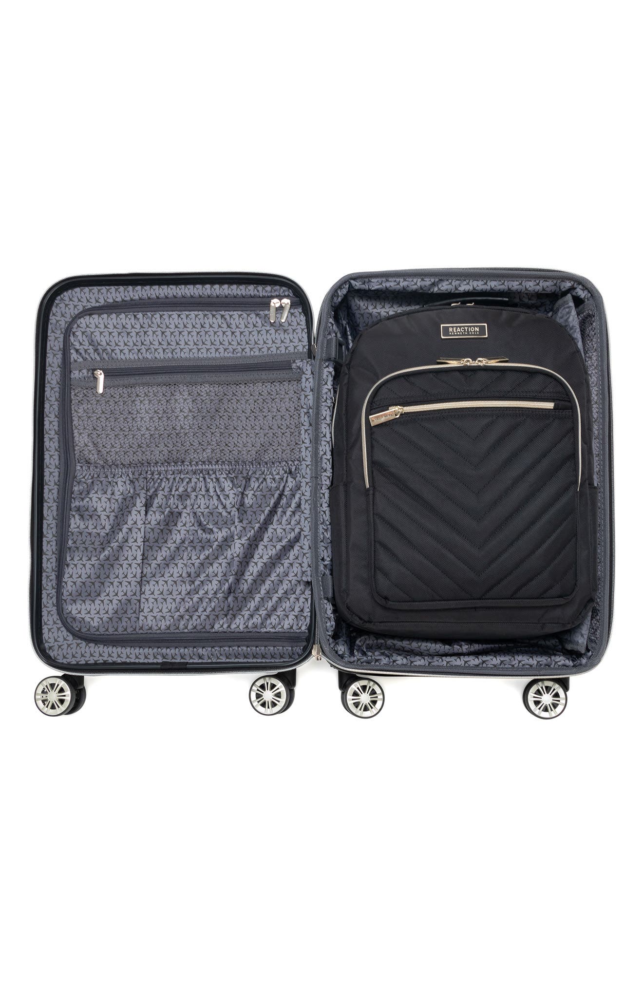 Kenneth Cole Madison Square 2-Piece Luggage Set, Alternate, color, Black