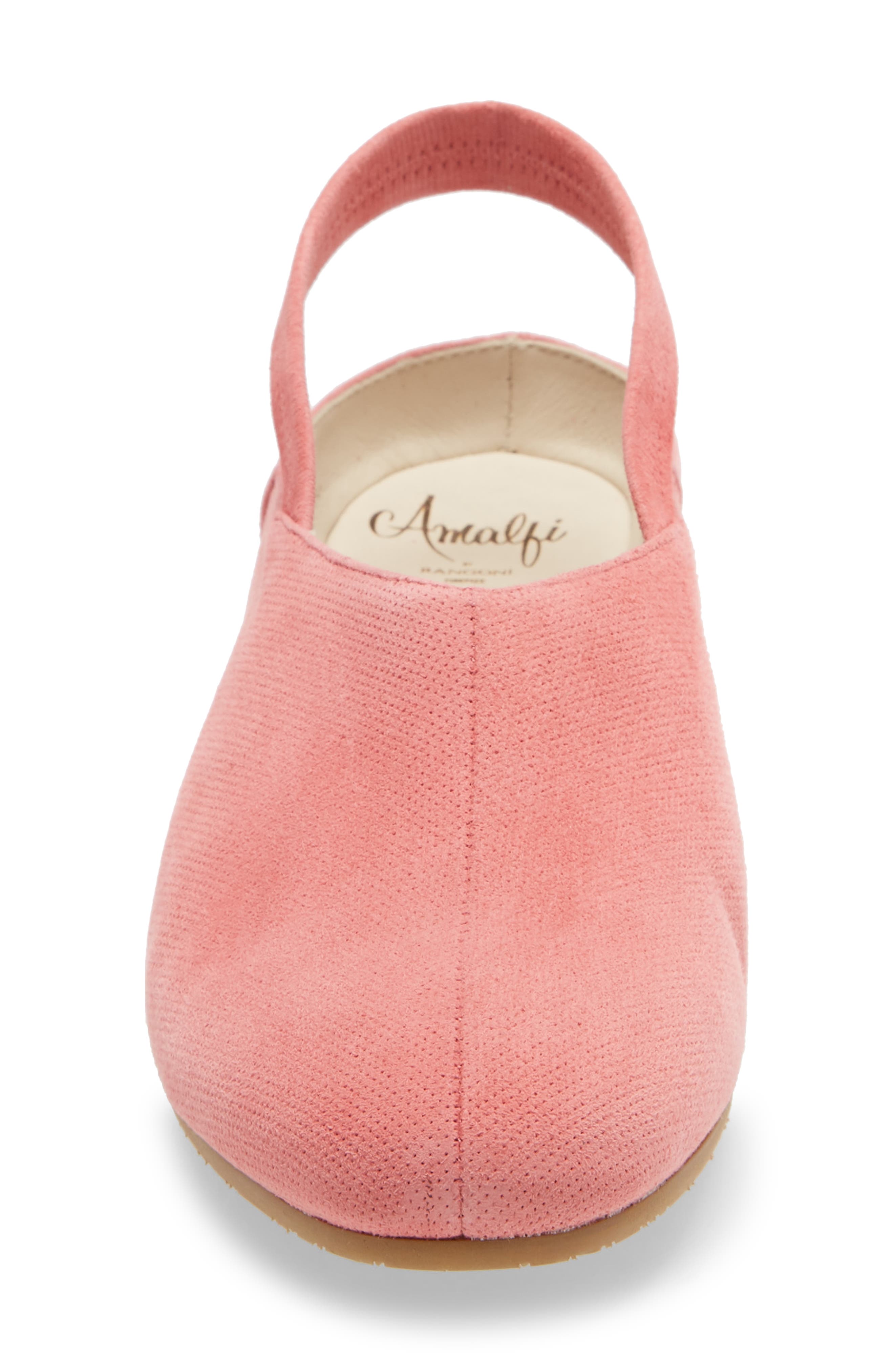 Amalfi by Rangoni Valter Slingback Wedge, Alternate, color, Coral Cashmere