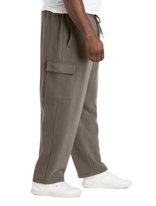Reebok Big & Tall Performance Supersoft Cargo Sweatpants In Animal Print