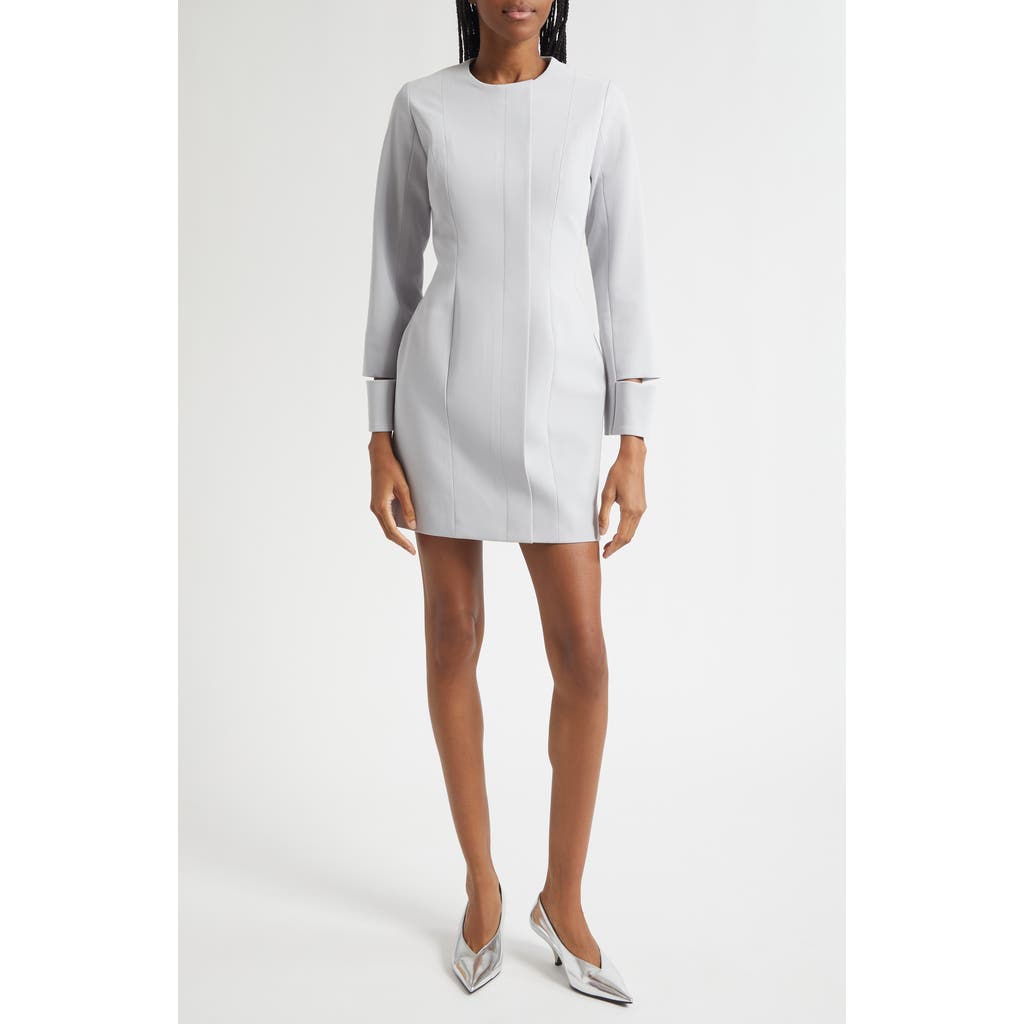 Israella Kobla Tiphani Long Sleeve Minidress In White