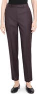 Theory Sleek Flannel High Waist Taper Pants