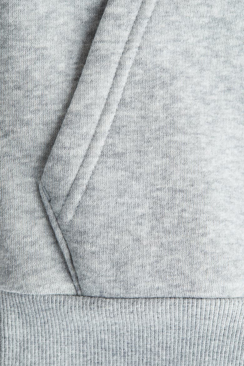 Colour-blocked Hoodie, Alternate, color, Dark red/light gray