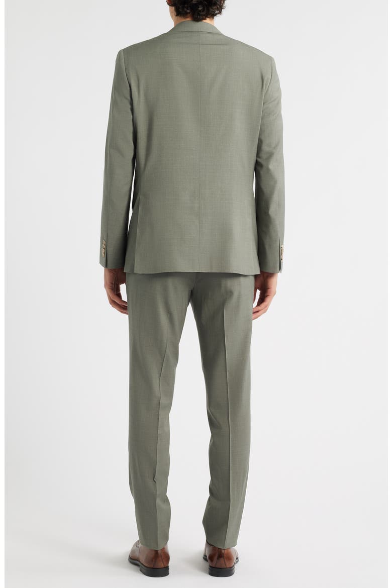 Esprit Contemporary Fit Sage Green Wool Blend Suit, Alternate, color, SAGE
