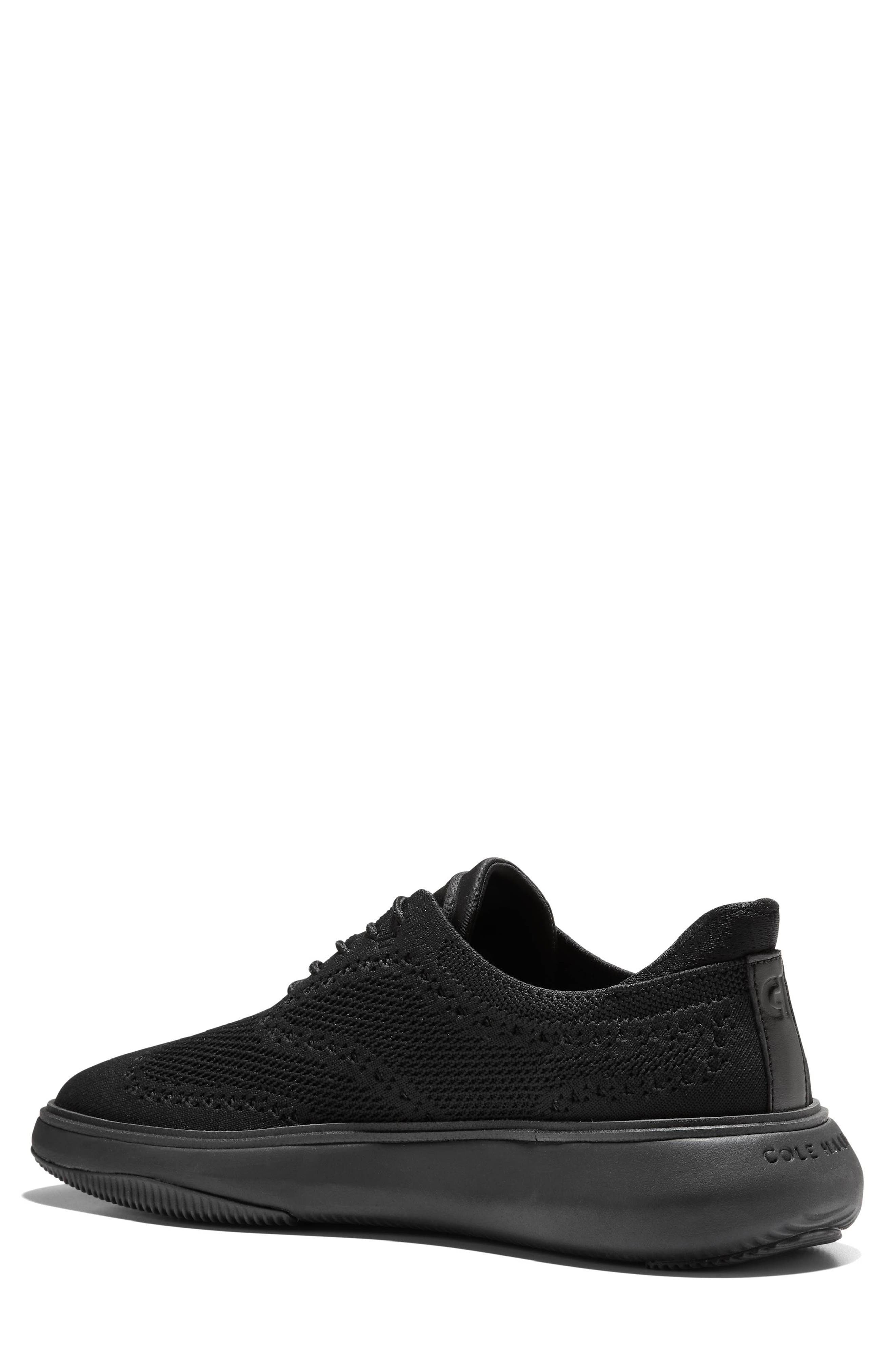 Grand Phaze Stitchlite™ Slip-On Oxford, Alternate, color, BLACK/ BLACK