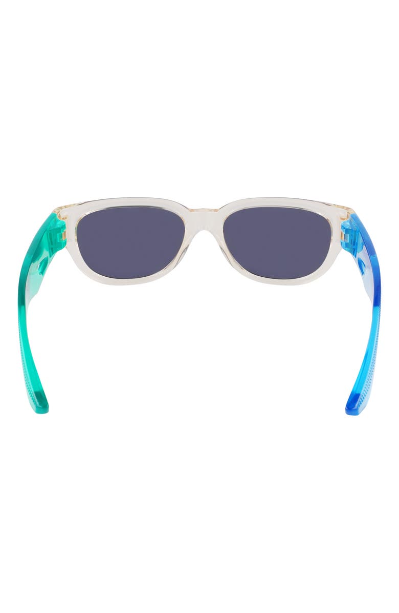 Nike Variant II 54mm Oval Sunglasses, Alternate, color, Coconut Milk / Navy