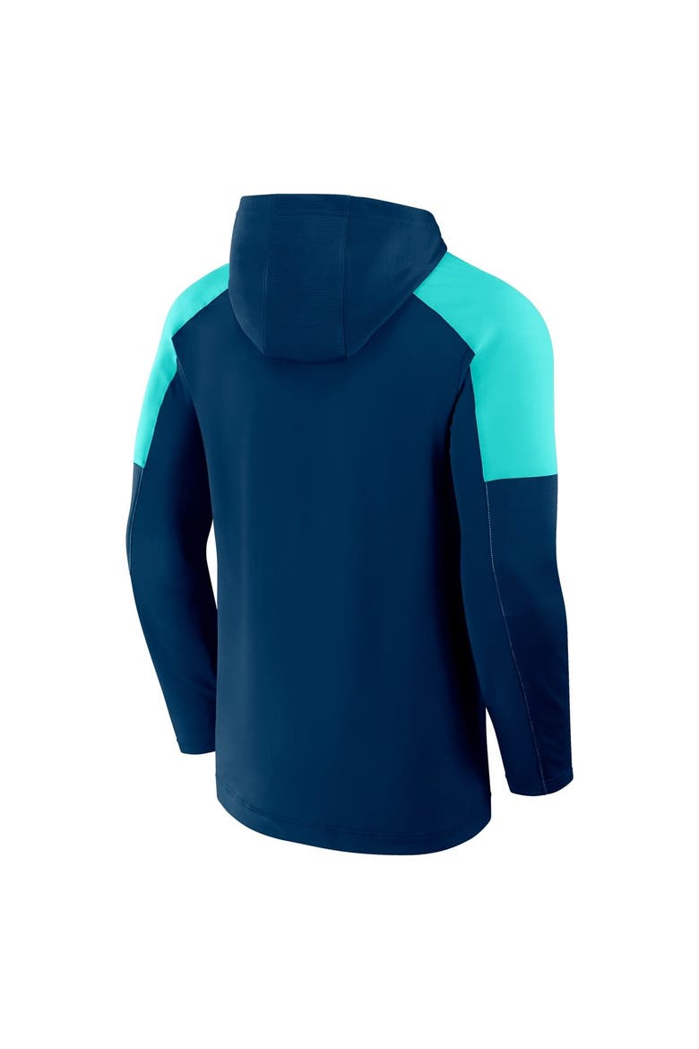Men's Fanatics Deep Sea Blue Seattle Kraken Meta Game Transitional Pullover Hoodie, Alternate, color, Navy