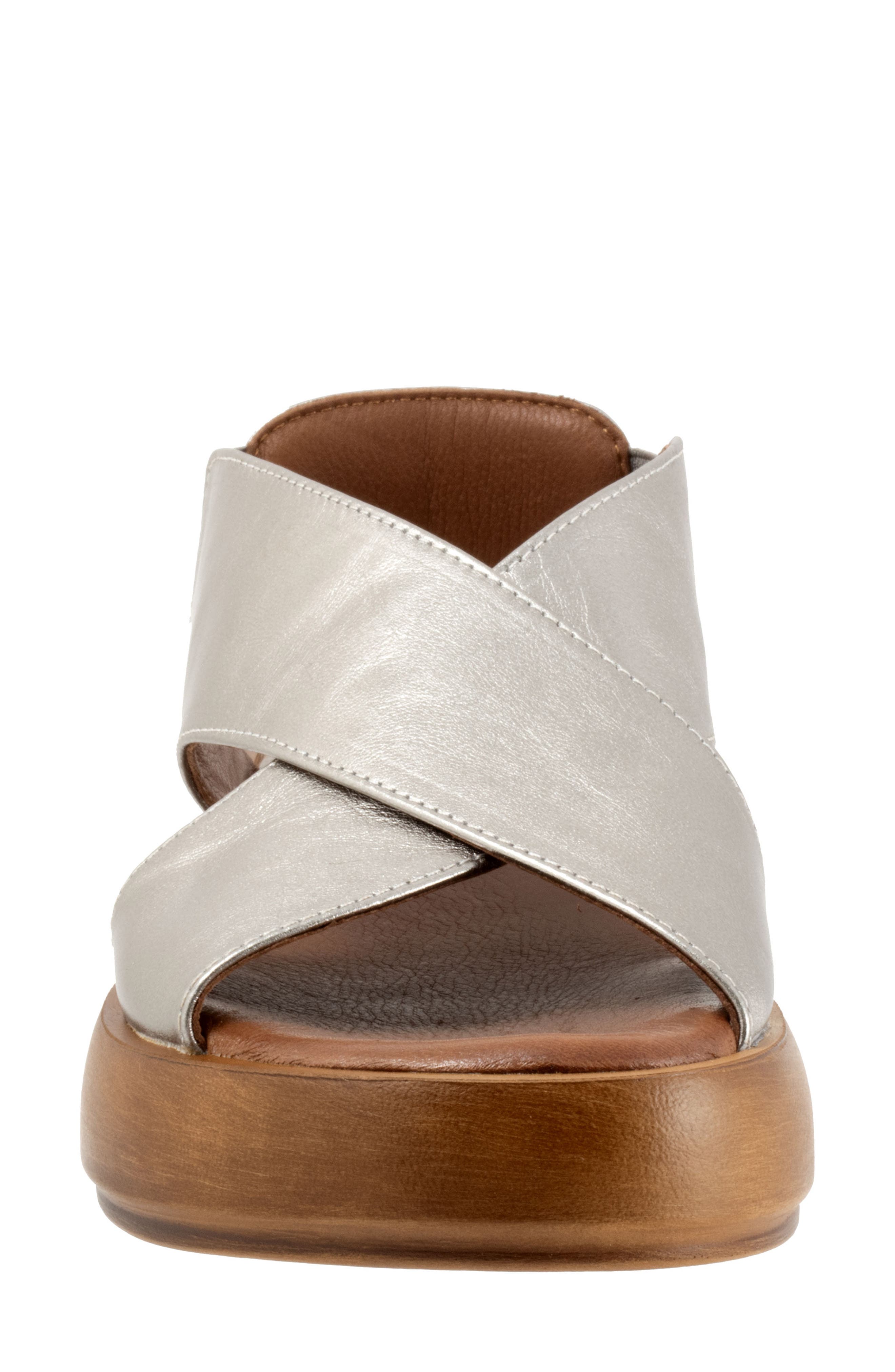 Bueno Jayden Sandal, Alternate, color, Dark Silver