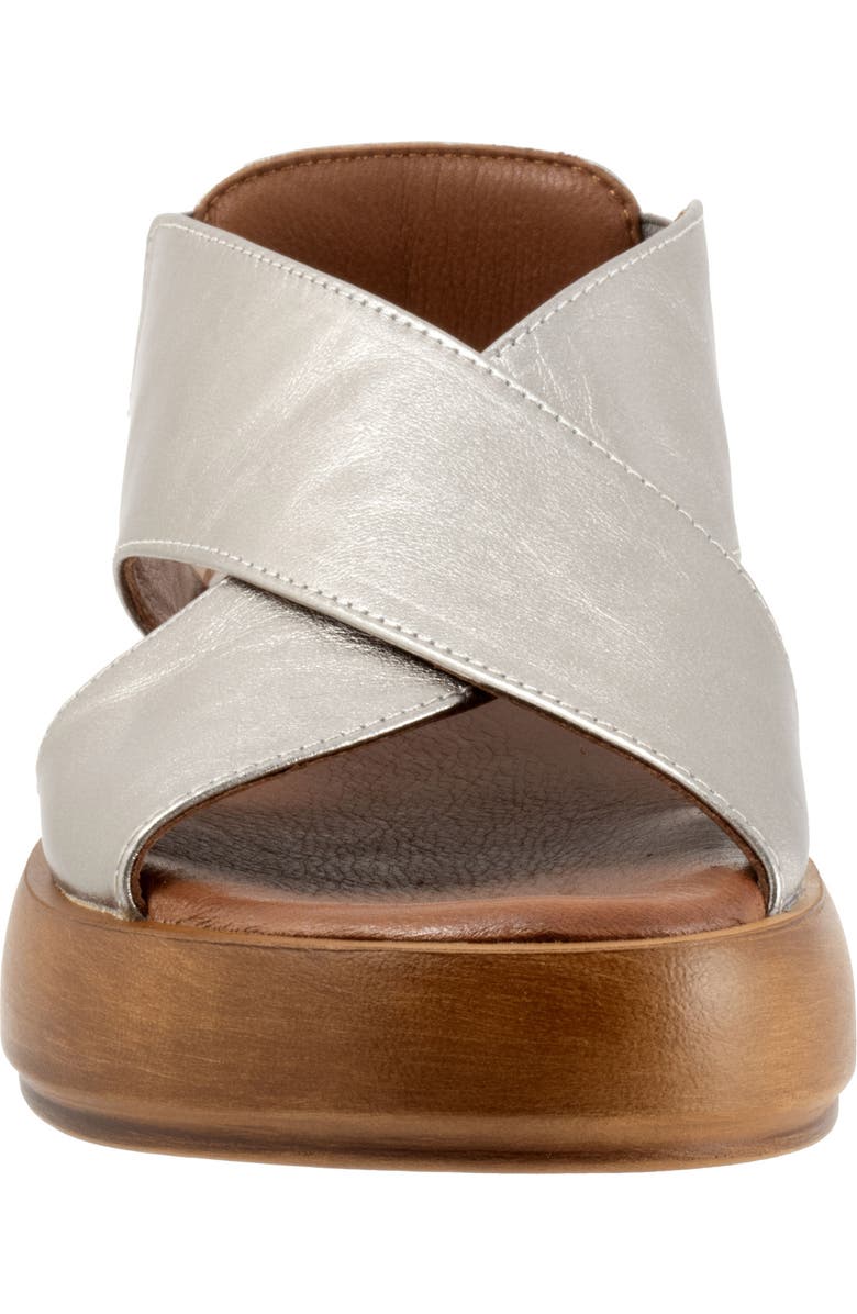 Bueno Jayden Sandal, Alternate, color, Dark Silver