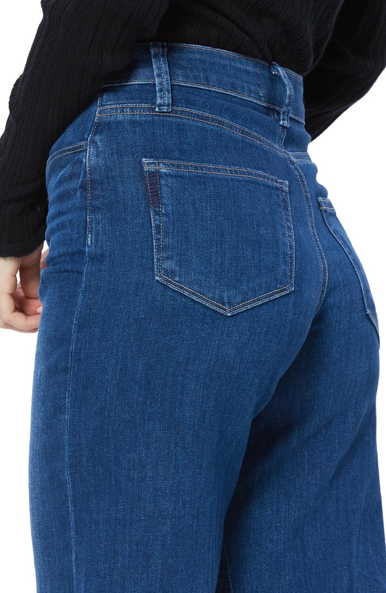 PAIGE Anessa High Waist Crop Wide Leg Jeans, Alternate, color,