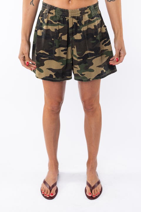 Gender Inclusive Camo Day Shorts