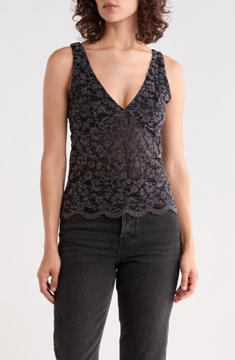 Scallop Edged Bust Corset Top