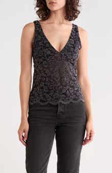 Scallop Edged Bust Corset Top