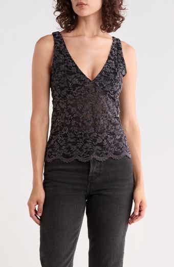 Scallop Edged Bust Corset Top