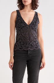 Madden Girl Scallop Edged Bust Corset Top