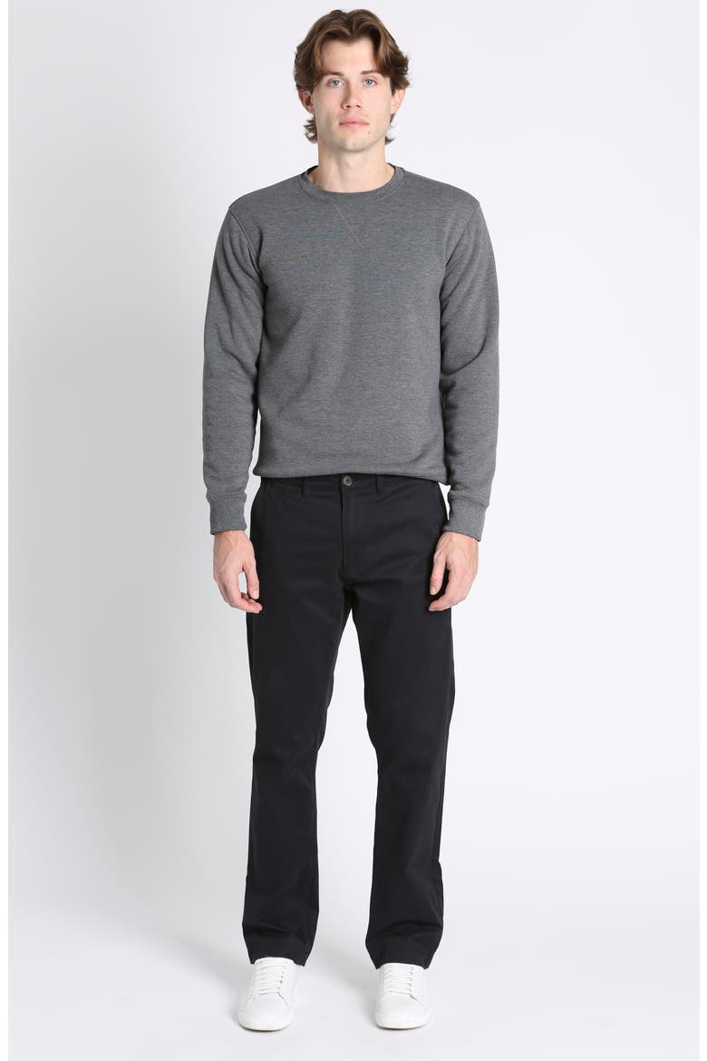 Bowie Stretch Twill Chinos, Alternate, color, BLACK