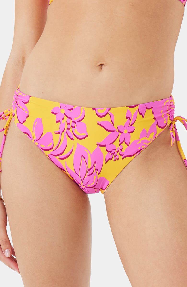 Roxy Island Time Side Tie Hipster Bikini Bottoms, Main, color, 