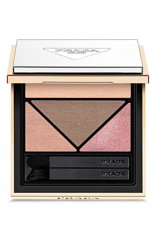 Prada Dimensions Multi-effect Refillable Eyeshadow Palette In 07 Peony