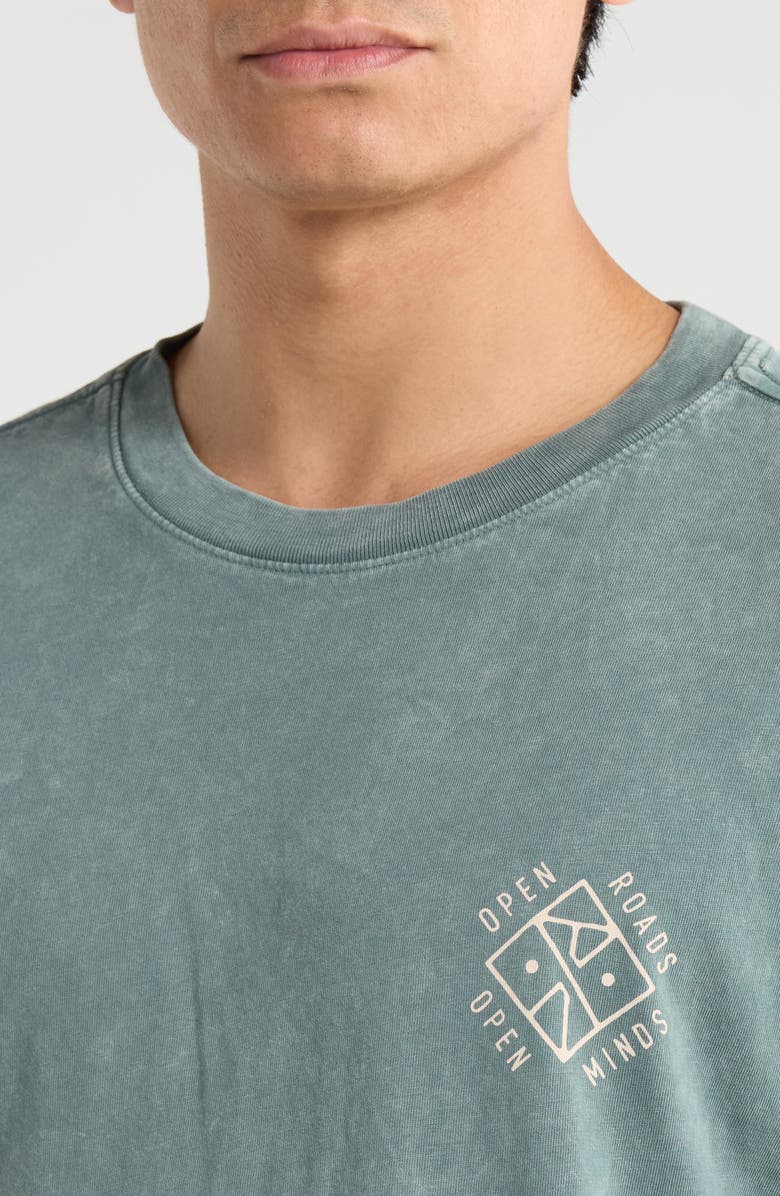 Roark Ghostrider Cotton Graphic T-Shirt, Alternate, color, Slate Green