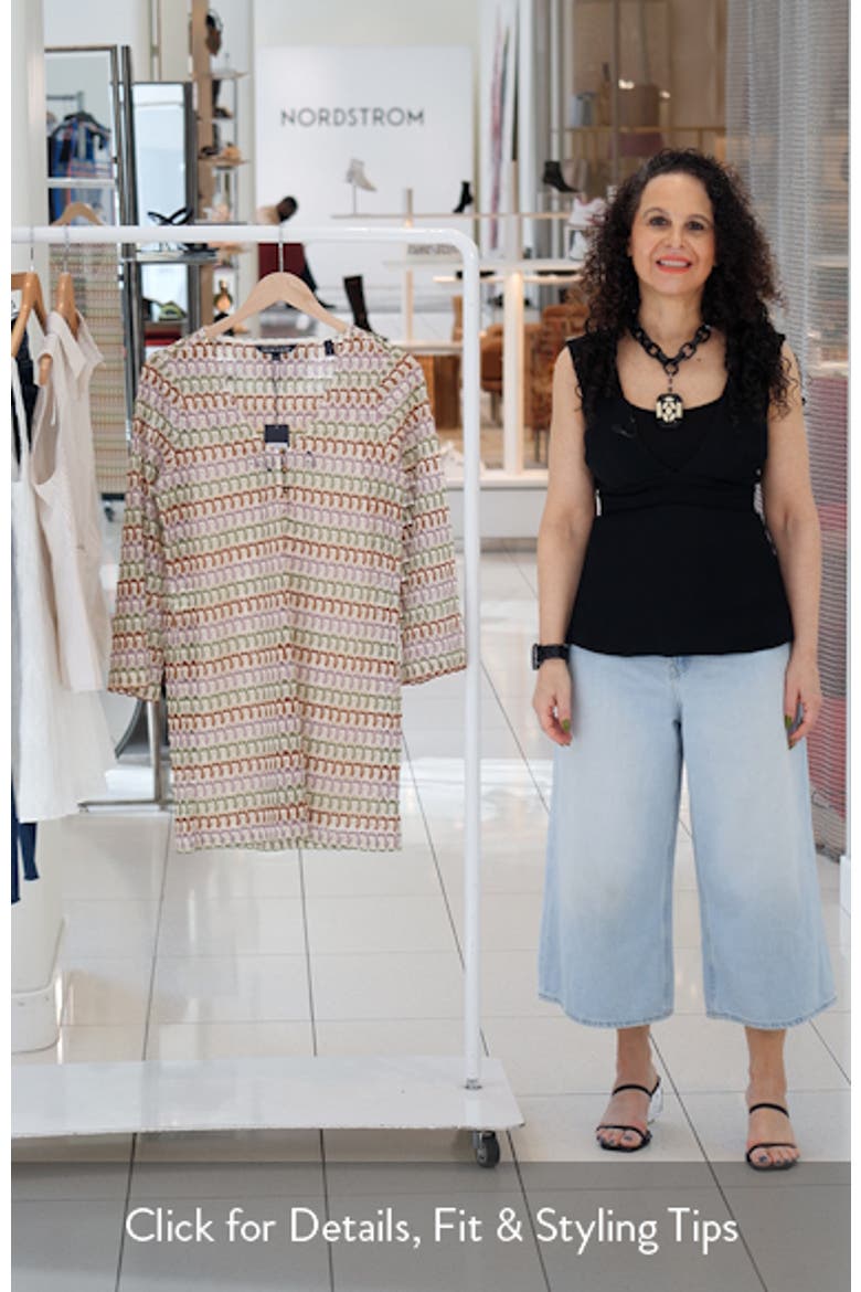 Novien Embroidered Long Sleeve Minidress video
