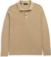 Rodd & Gunn Eastern Bush Long Sleeve Cotton Rib Polo Sweater