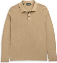Rodd & Gunn Eastern Bush Long Sleeve Cotton Rib Polo Sweater