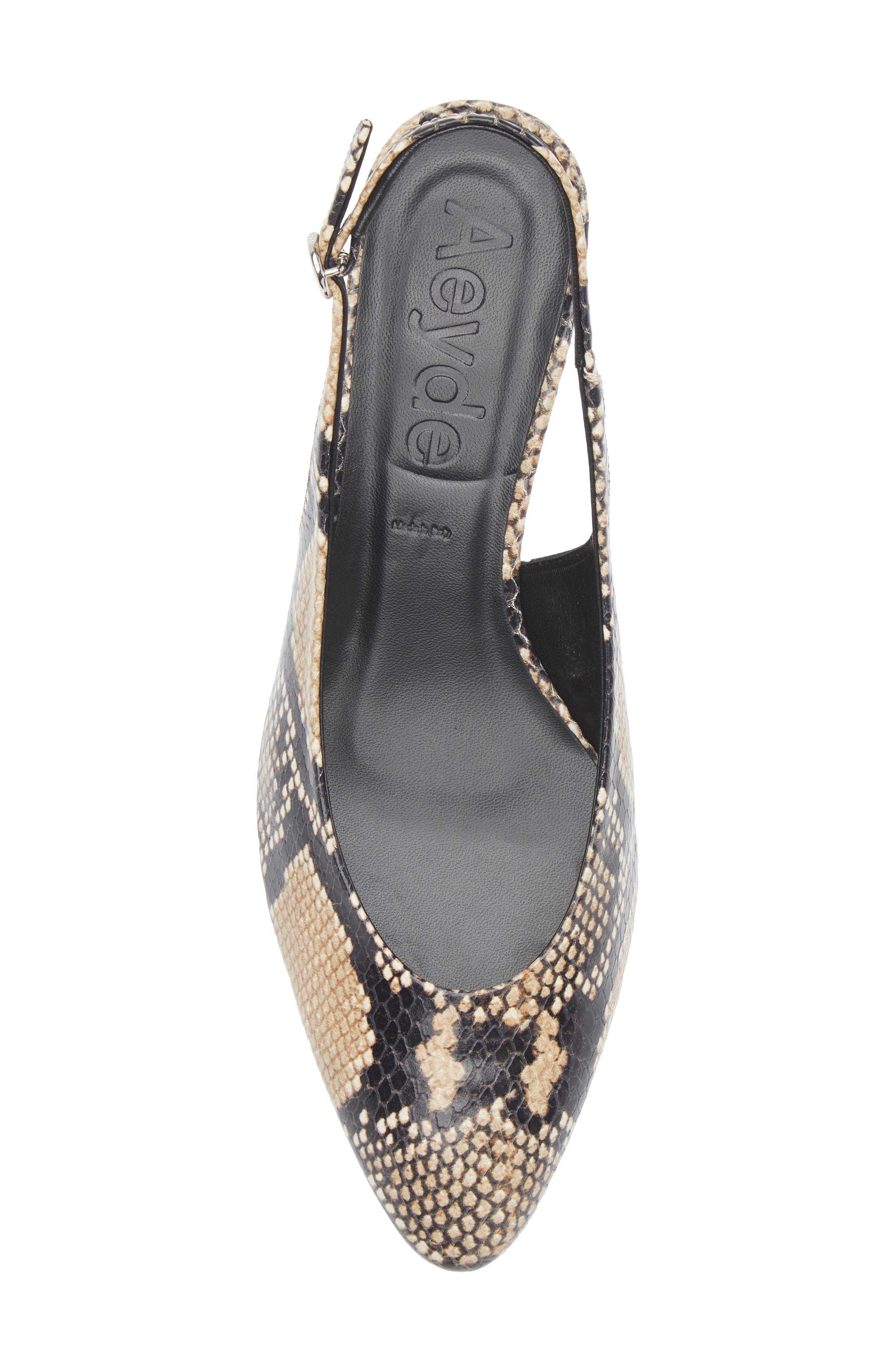 aeyde Celeste Slingback Pump, Alternate, color, Hazelnut