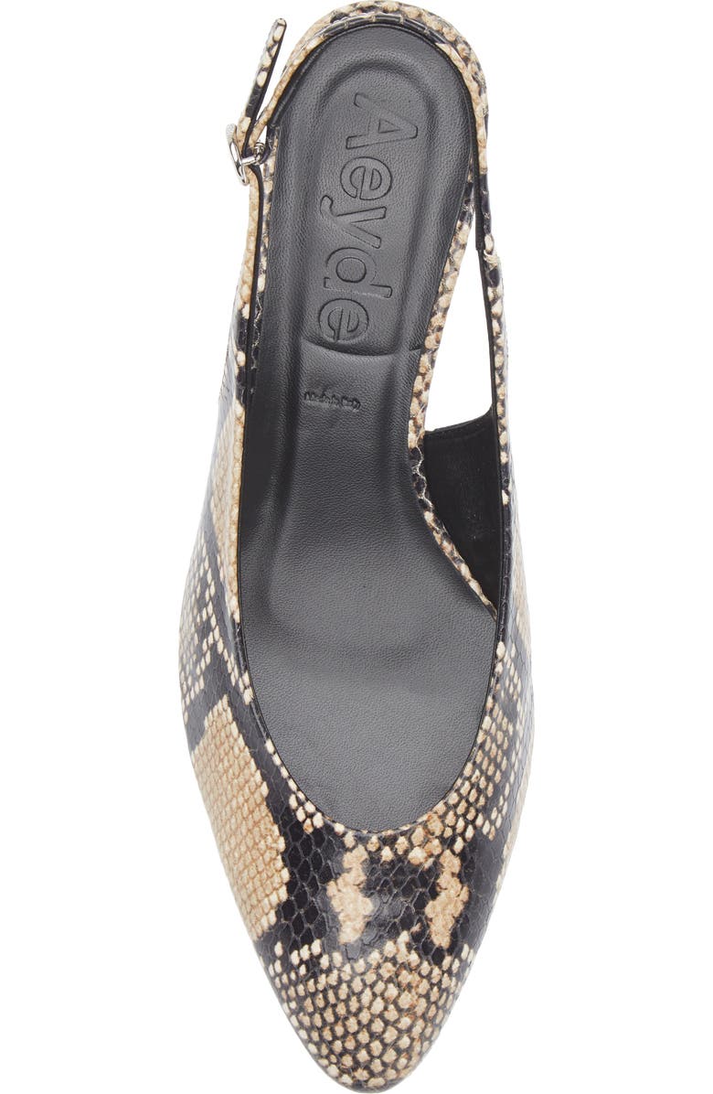 aeyde Celeste Slingback Pump, Alternate, color, Hazelnut