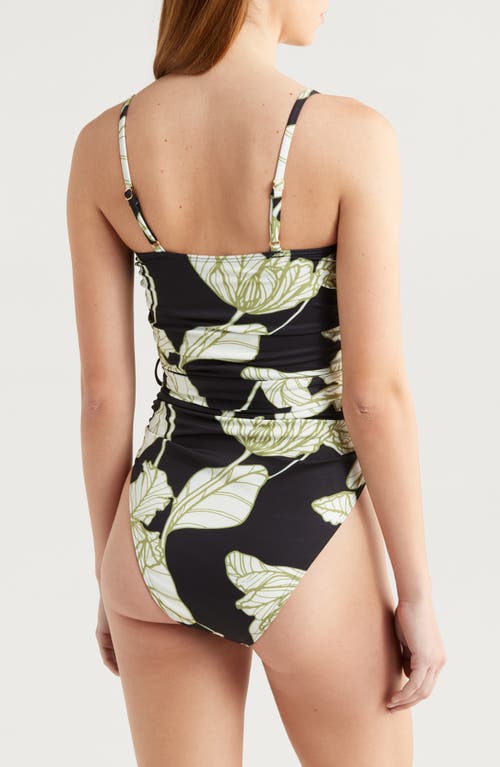 HUTCH HUTCH ZENNA TIE WAIST ONE-PIECE SWIMSUIT