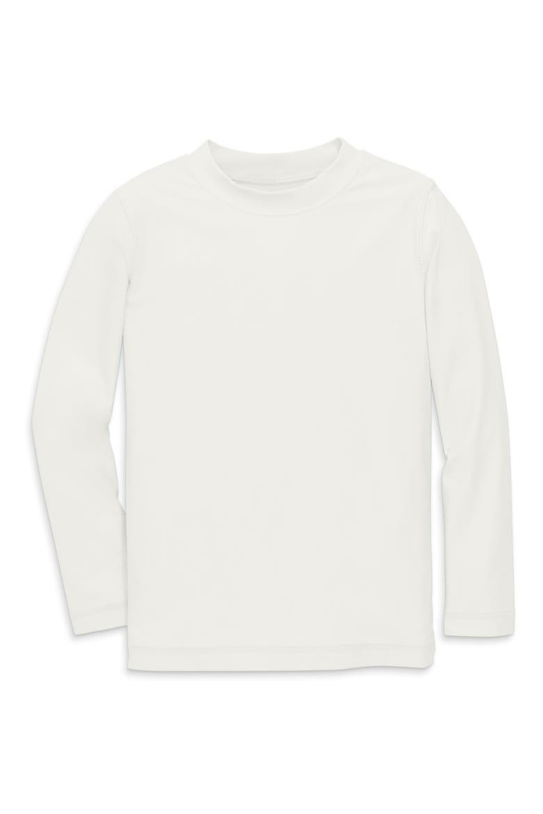 Kids' Long Sleeve Rashguard, Main, color, CLOUD