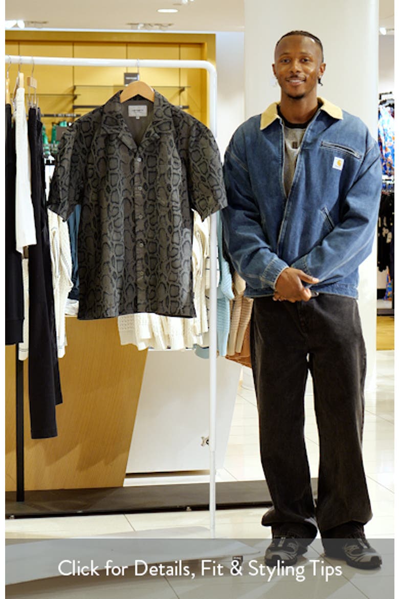 Snake Camo Cotton Twill Camp Shirt video