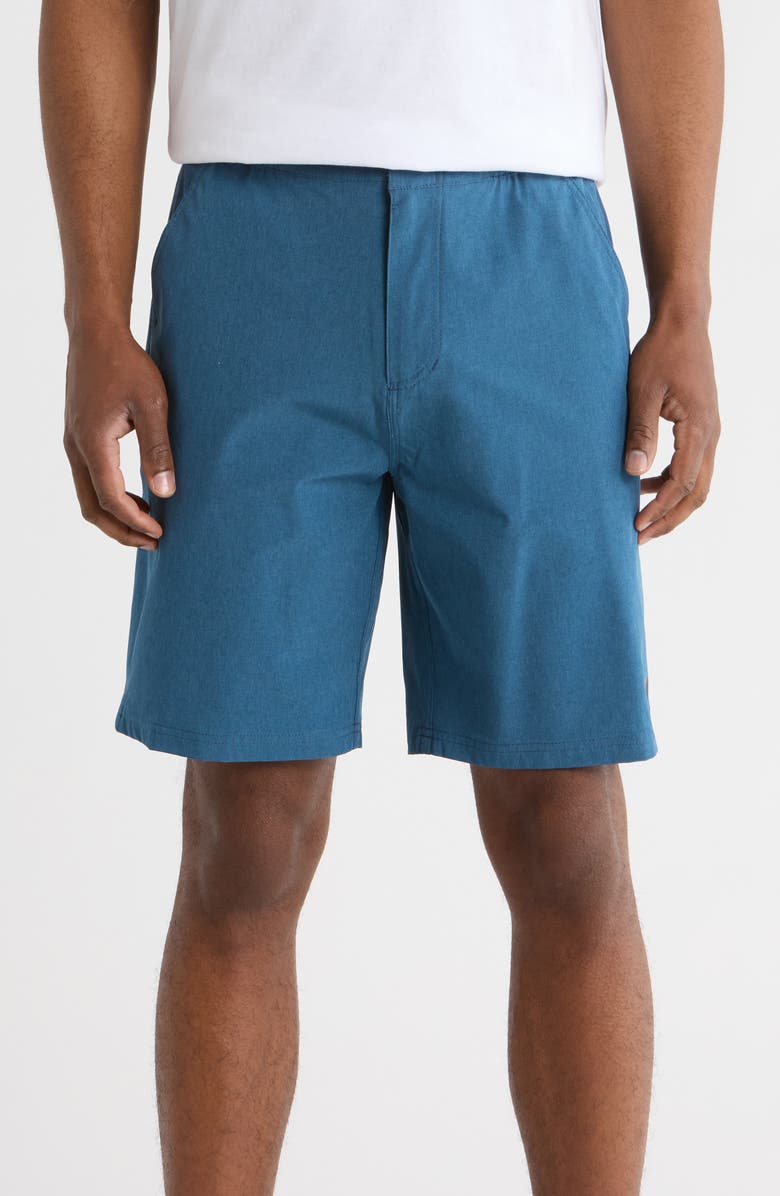 Quiksilver Waterman Suva Amphibian Hybrid Shorts, Main, color, Ensign Blue