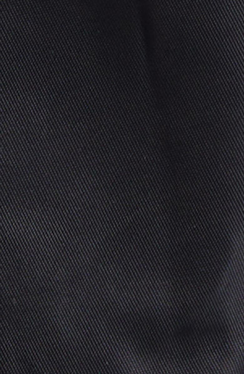 Cinq à Sept Ollie Rhinestone Detail Hooded Jacket, Alternate, color, Black/ Pearl