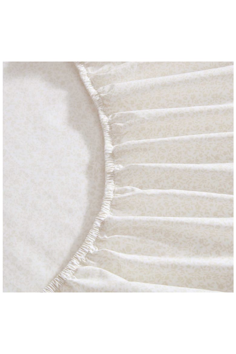 Chelsie Vine 200 Thread Count Cotton Percale Sheet Set, Alternate, color, IVORY CHELSIE VINE
