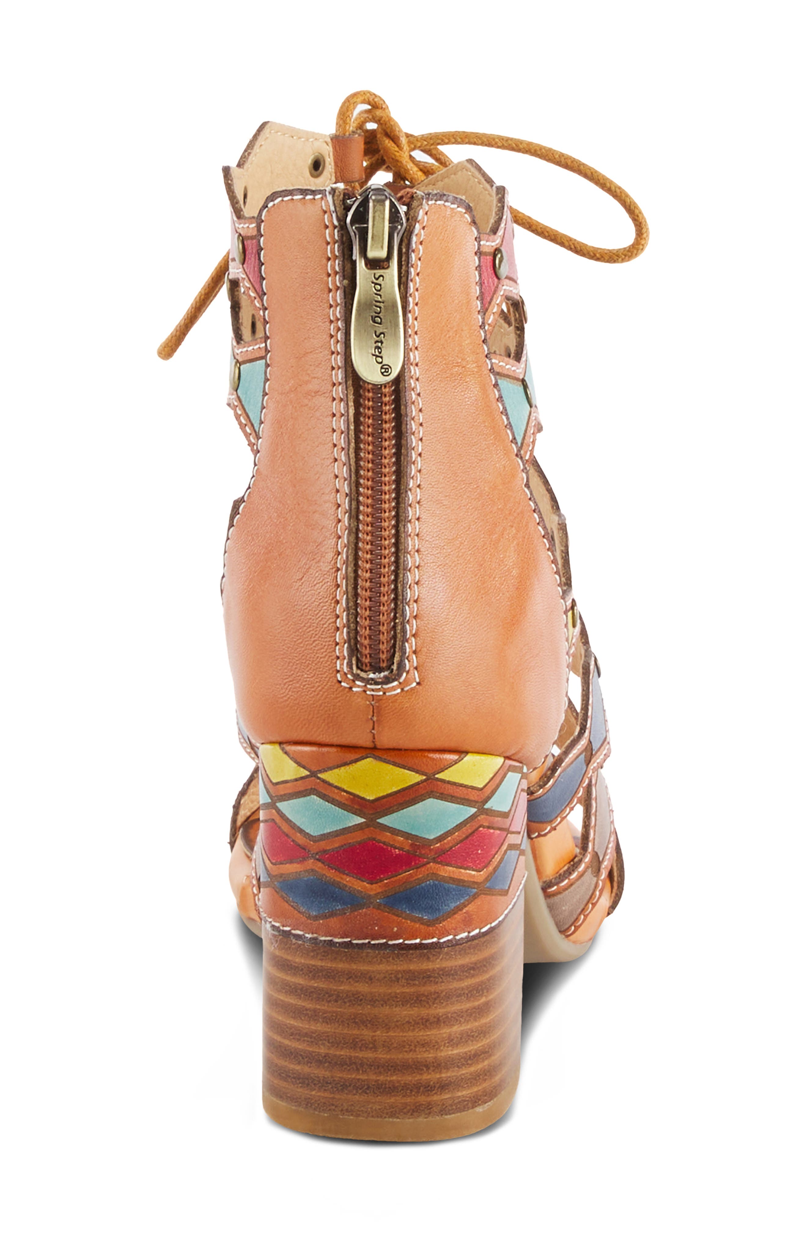 L'Artiste by Spring Step Artdeco Strappy Sandal, Alternate, color, 