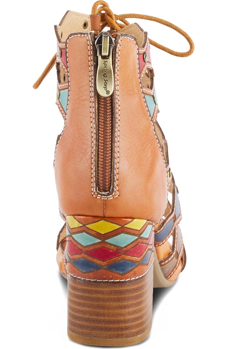 L'Artiste by Spring Step Artdeco Strappy Sandal, Alternate, color,