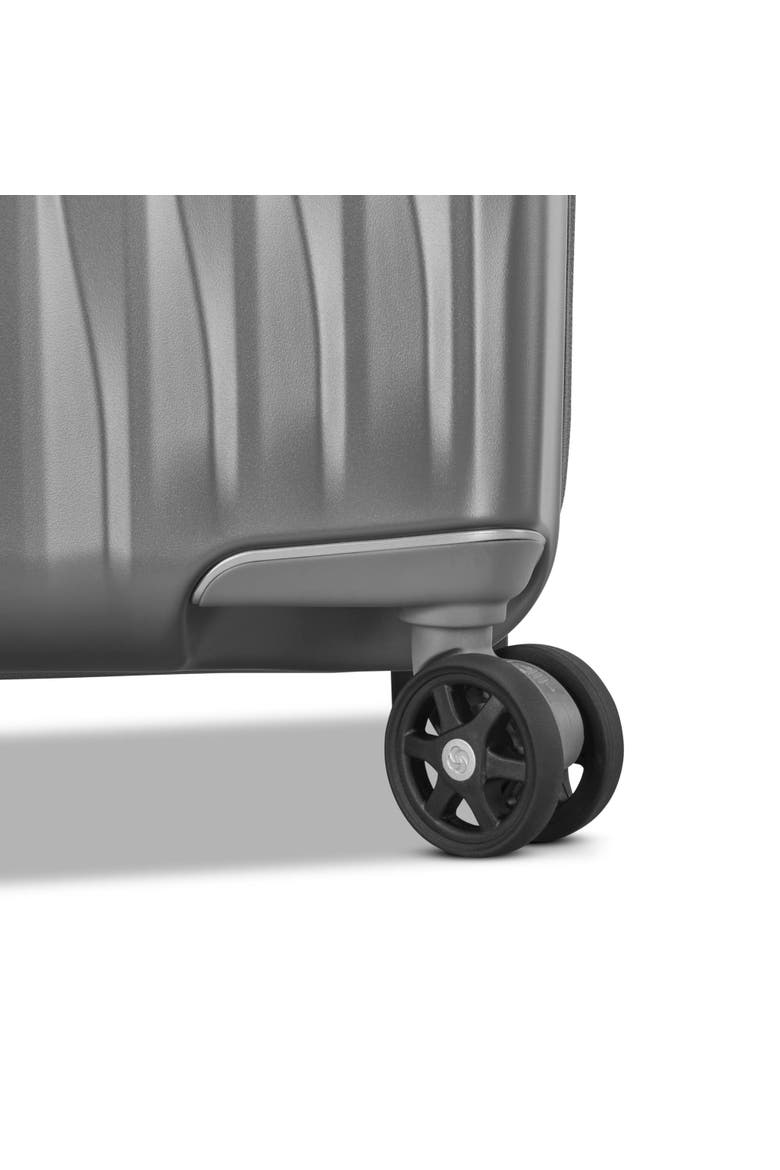 Uplift Hardside 22" Carry On Spinner Luggage, Alternate, color, Silver Shimmer