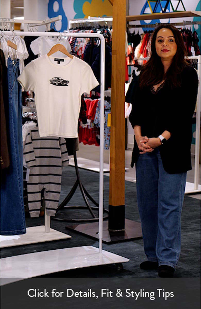 Muscle Car Baby Tee, sales video thumbnail