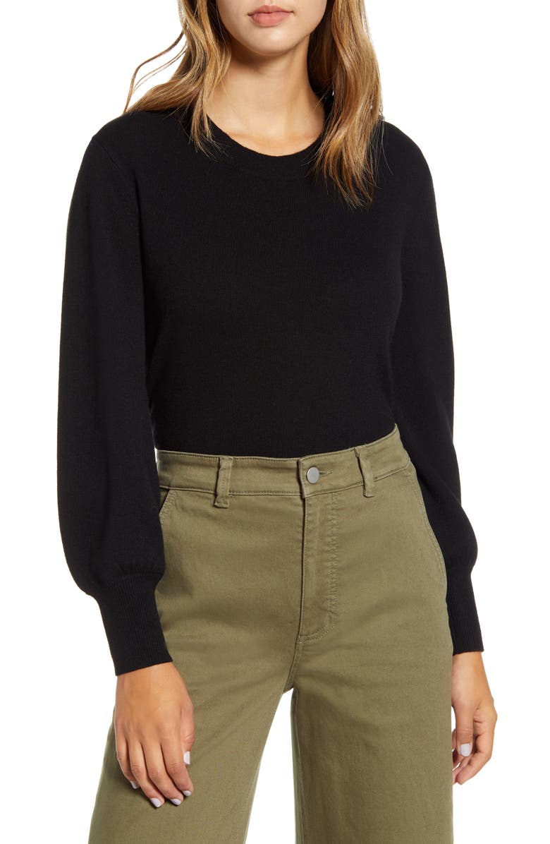 Everlane The Cashmere Lantern Sweater, Alternate, color,