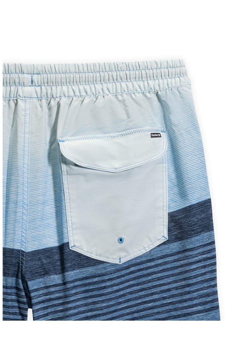 Ombré Volley Swim Shorts, Alternate, color, AQUIFER