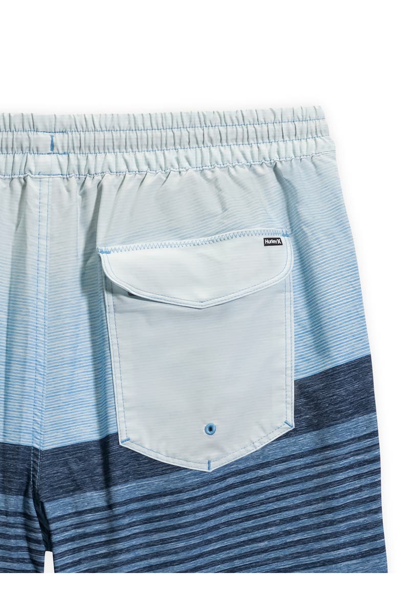 Hurley Ombré Volley Swim Shorts, Alternate, color, Aquifer