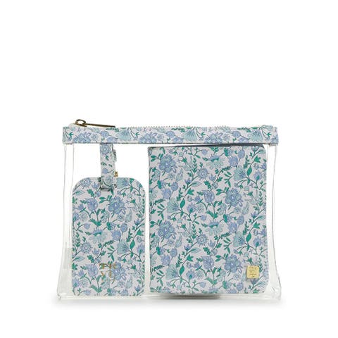 Hamptons Floral Travel Set