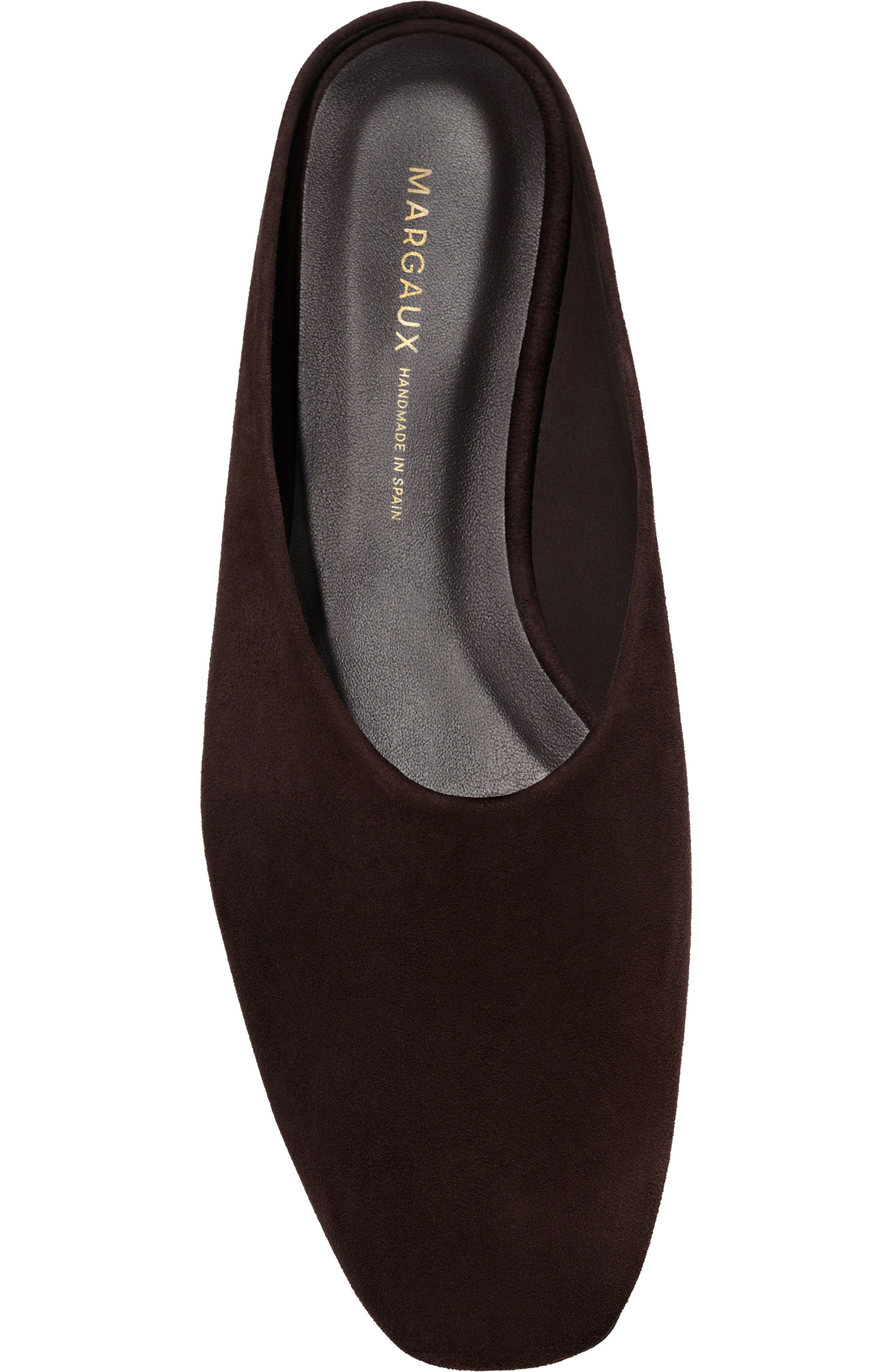 The Clara Mules, Alternate, color, Espresso Suede