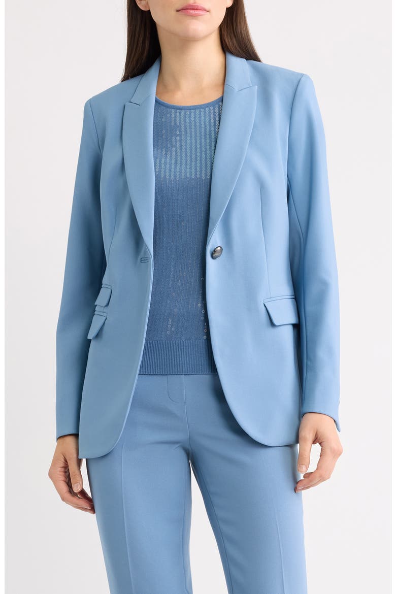 Triple Pocket One-Button Blazer, Main, color, DUTCH BLUE