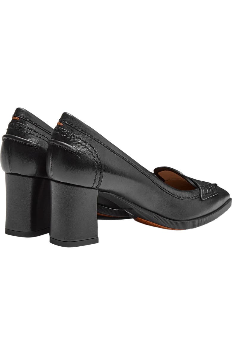 Santoni Women's leather mid-heel pump, Alternate, color,