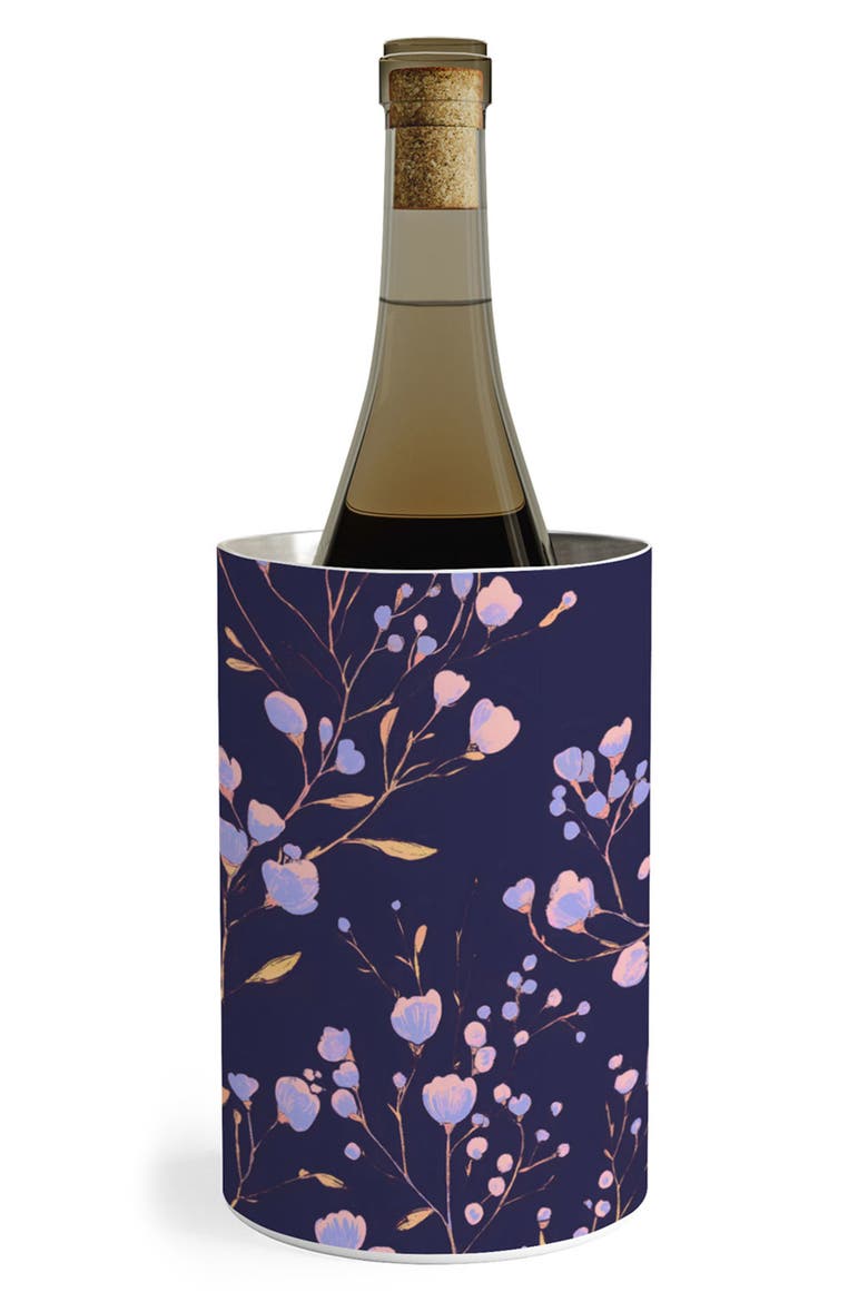 Natural Haze 2 Stainless Steel Wine Chiller, Main, color, PURPLE
