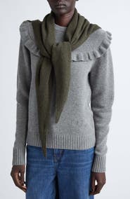 Chloé Iconic Wool Triangle Scarf