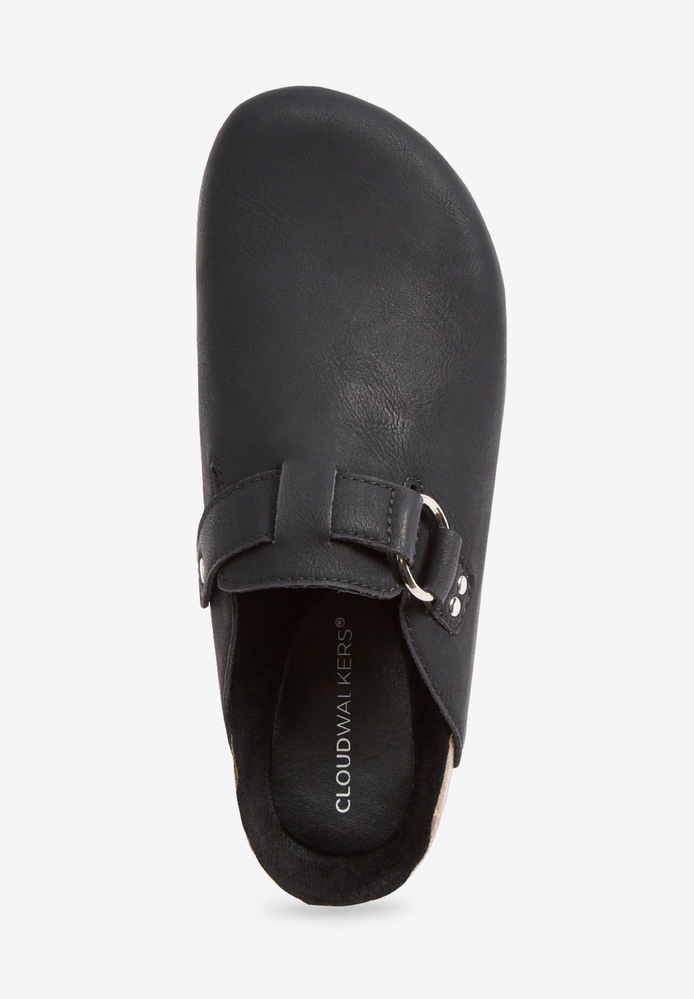 Comfortview The Luna Slip On Clog, Alternate, color, Black