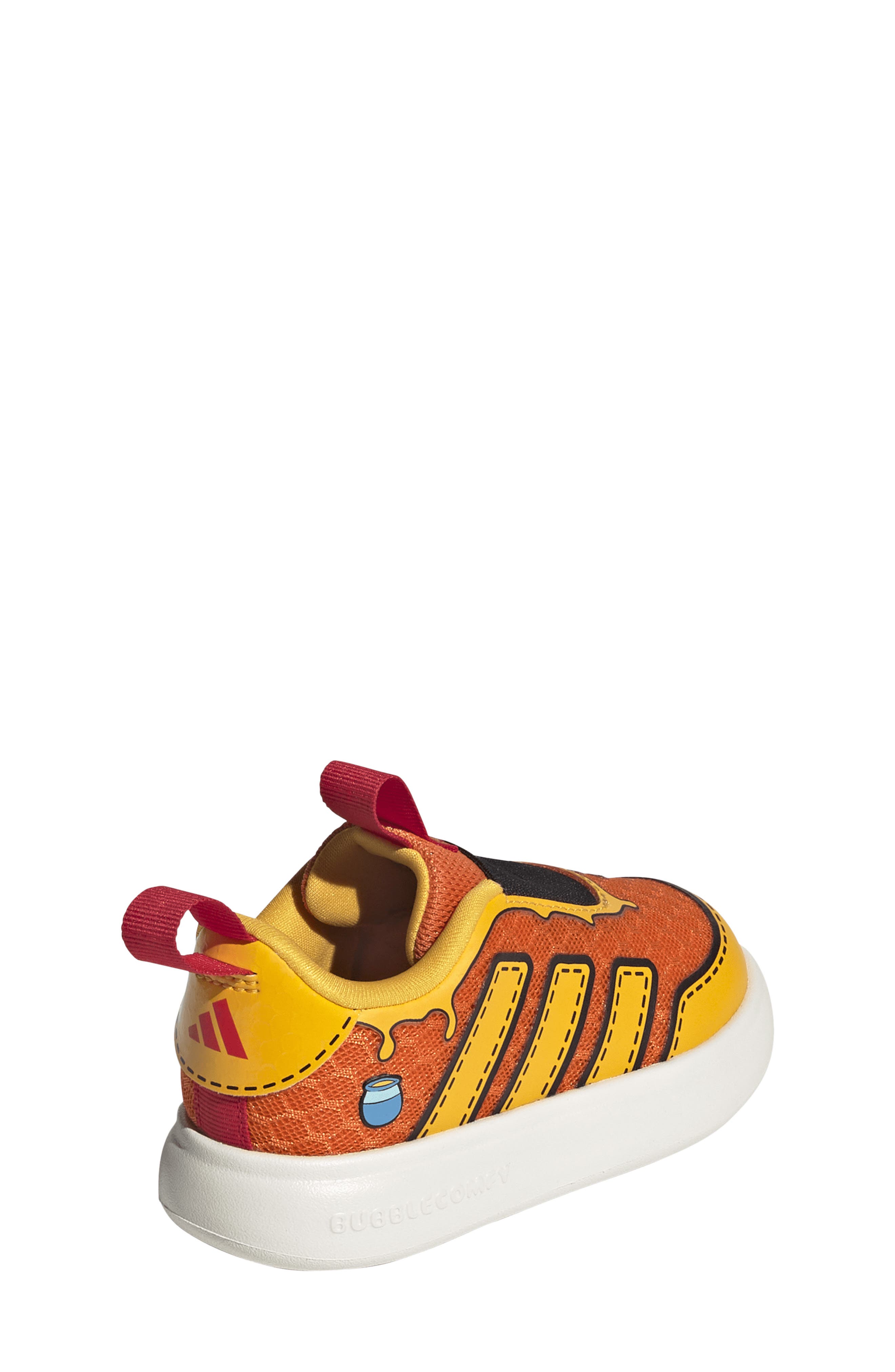 Kids' Disney Bubblecomfy Winnie the Pooh Slip-On Sneaker, Alternate, color, ORANGE/ YELLOW/ OFF WHITE