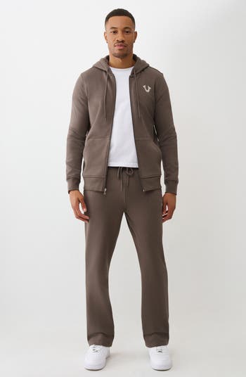 True Embroidered Zip Hoodie