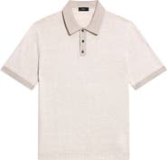 Theory Linen & Silk Polo